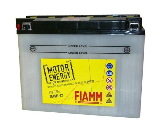 MOTO AKUMULATORS 16Ah 200A Fiamm (CP) 205x70x162mm