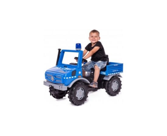 Rolly Toys Машина на педалях rollyUnimog Polizei (свет)  (3-8 лет) 038251