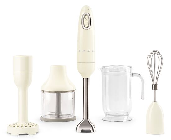 SMEG HBF22CREU Hand Blender with Accessories Cream