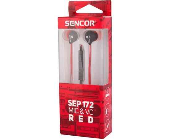 Headphones Sencor SEP172RD