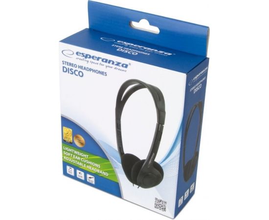 Stereo audio headphones Esperanza EH119