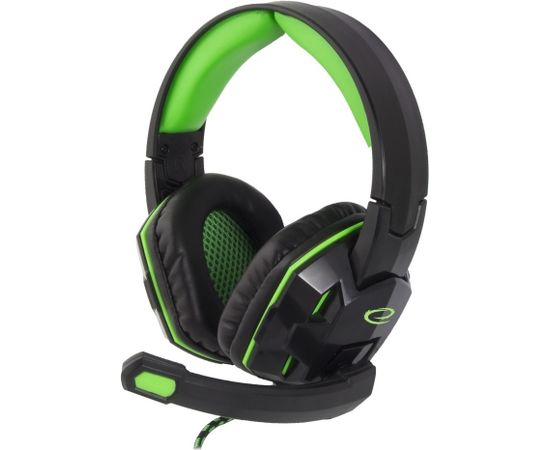 Stereo headphones with microphone for gamers Esperanza EGH380