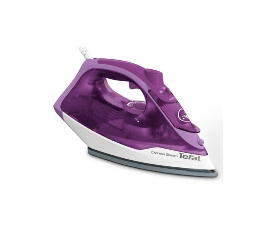 Tefal FV2836 Dry & Steam iron Ceramic soleplate 2400 W Purple, White Gludekļi un sistēmas