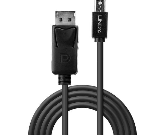 CABLE MINI DP TO DP 3M/BLACK 41647 LINDY