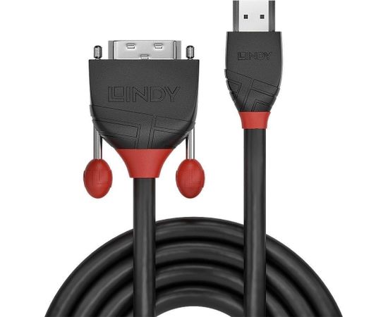 CABLE HDMI-DVI 3M/BLACK 36273 LINDY