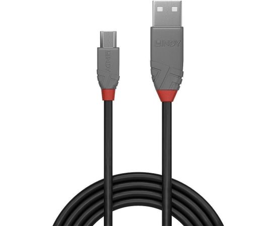 CABLE USB2 A TO MICRO-B 0.5M/ANTHRA 36731 LINDY