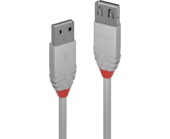 CABLE USB2 TYPE A 3M/ANTHRA 36714 LINDY