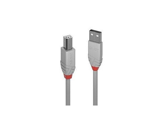 CABLE USB2 A-B 5M/ANTHRA GREY 36685 LINDY