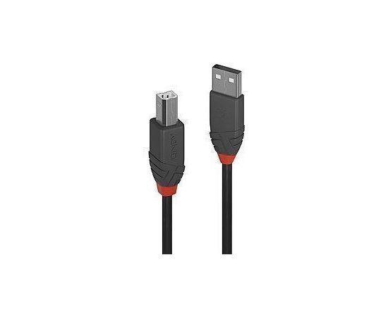 CABLE USB2 A-B 0.5M/ANTHRA 36671 LINDY