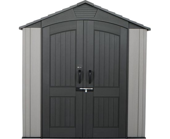 Lifetime Premium dārza māja 213x365x227cm grafit (60311) Dārza šķūņi  un uzglabāšana