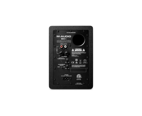 M-AUDIO BX4 loudspeaker Black Wired 50 W