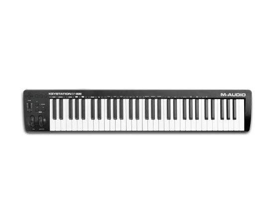 M-AUDIO Keystation 61 MK3 MIDI keyboard 61 keys USB Black, White