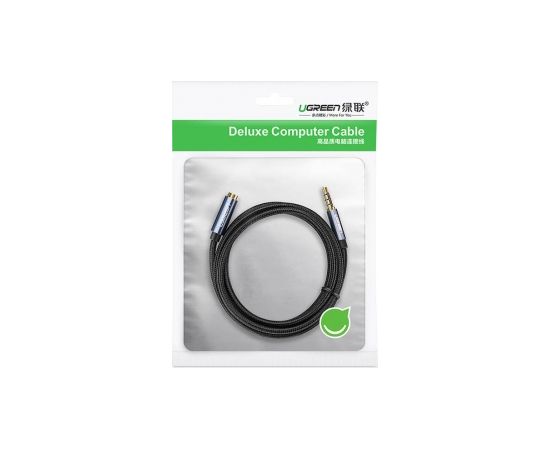 UGREEN AV118 AUX jack audio extender 3.5 mm, 2m (black)