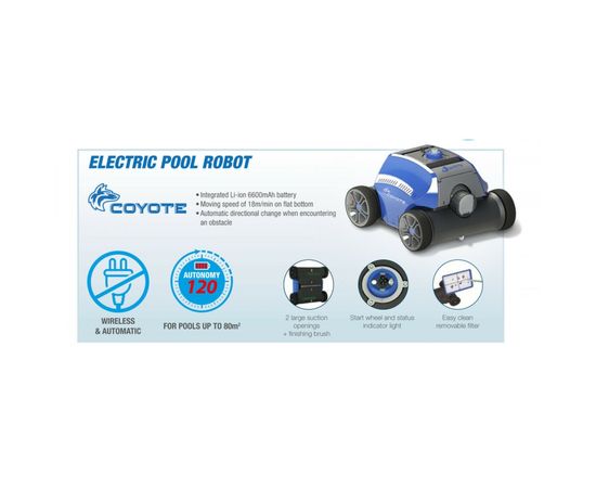 PoolStart Robotu baseinu tīrītājs