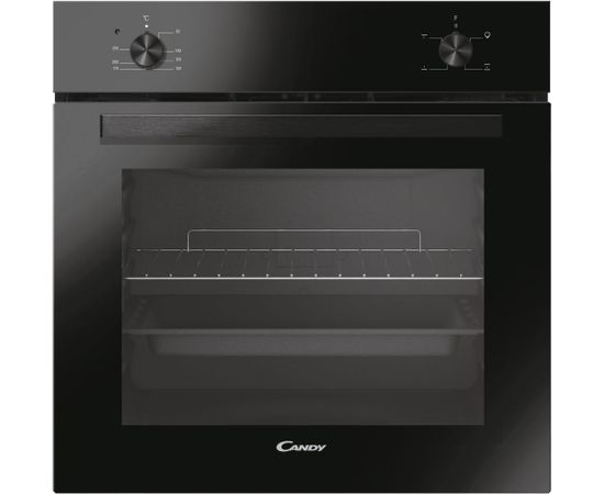Candy Timeless FCT200N/E 70 L A Black Cepeškrāsnis, iebūvējamas