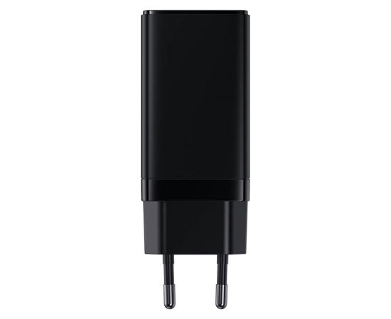 Baseus GAN3 Pro Fast Charger, 2xUSB-C + USB, 65W (black)