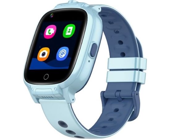 Garett Smartwatch Kids Twin 4G Bērnu Viedpulkstenis / GPS / Wi-Fi / IP67 / LBS / SMS / Zvana Funkcija / SOS Funkcija