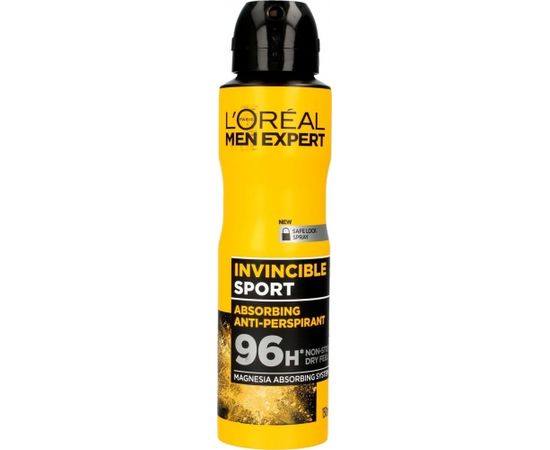 L'oreal L’Oreal Paris Loreal Men Expert Dezodorant spray Anti-perspirant Invicible Sport 150ml