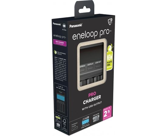 Panasonic eneloop зарядное устройство Pro BQ-CC65E