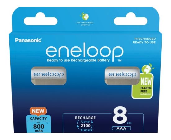 Panasonic eneloop аккумулятор AAA 800 8BP