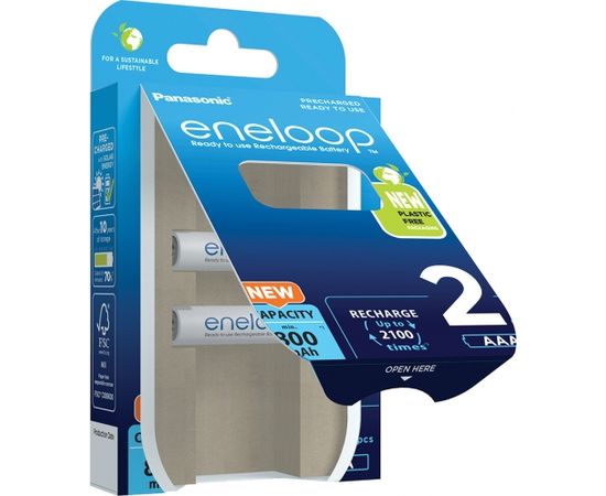 Panasonic eneloop rechargeable battery AAA 800 2BP