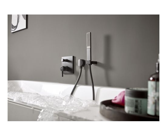 Hansgrohe rokas duša Rainfinity 100 1jet, matēta melna