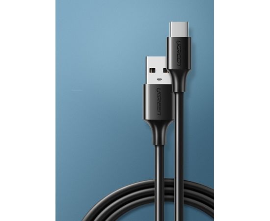 Nickel plated USB-C cable UGREEN 1m (black)
