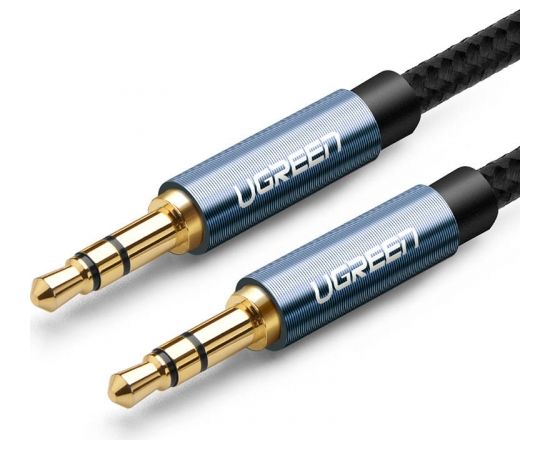 UGREEN AV112 Mini jack cable 3.5mm AUX 1m (blue)
