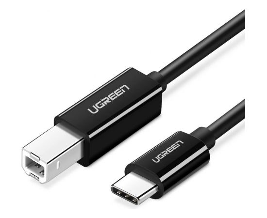 USB 2.0 C-B UGREEN US241 to 2m printer cable (black)