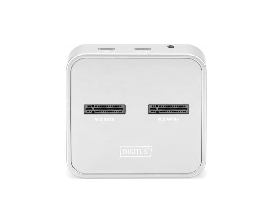 Digitus M.2 NVMe + M.2 SATA SSD Docking Station with SD Express Card Reader, USB-C™