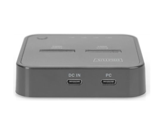 Digitus Dual M.2 NVMe SSD Docking Station with Offline Clone Function, USB-C™