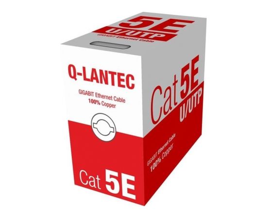 A-lan Q-LANTEC KIU5OUTS305Q networking cable 305 m Cat5e U/UTP (UTP) Black