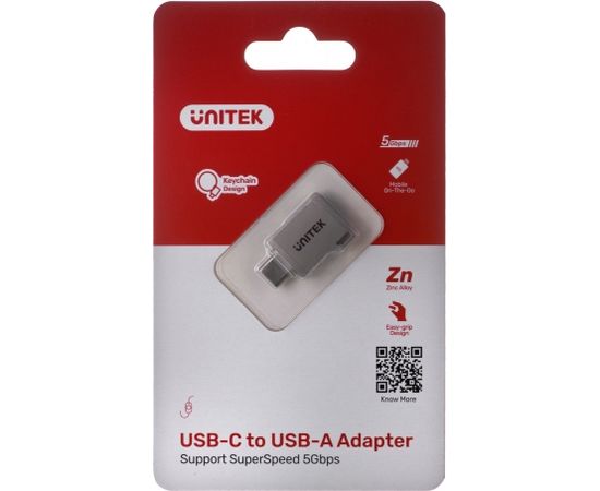 UNITEK ADAPTER USB-C-USB-A 3.1 GEN1, M/F, A1025GNI