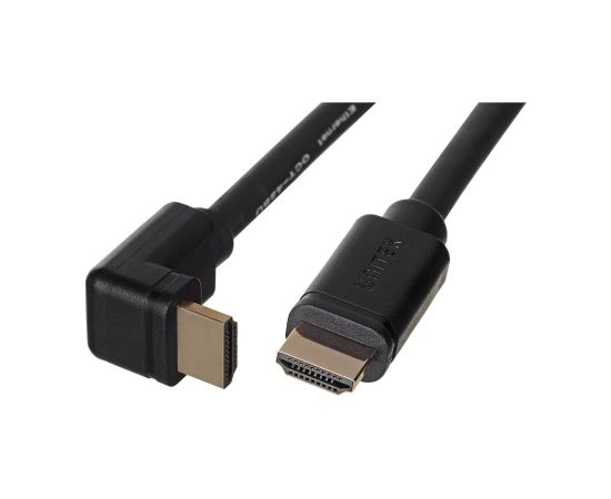 UNITEK Y-C1002 HDMI 2.0, 90° 4K60HZ,3M cable  Black