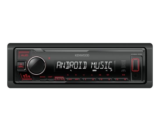 Kenwood KMM-105RY car media receiver Black 50 W