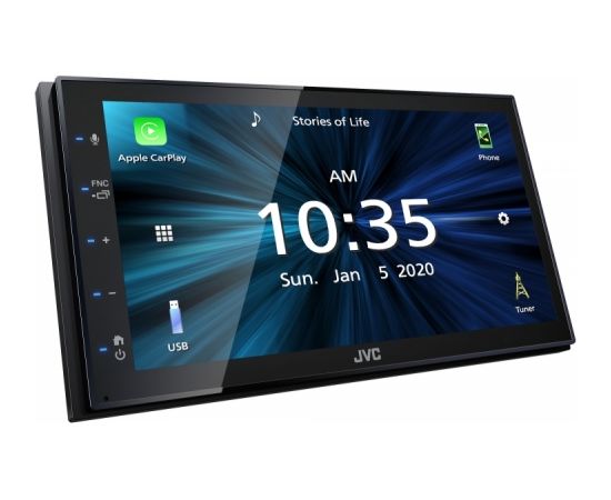 JVC KW-M560BT car media receiver Black 200 W Bluetooth