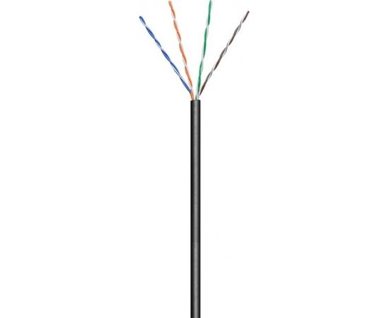 Techly ITP7-UTP-0100LO networking cable Black 100 m Cat5e U/UTP (UTP)