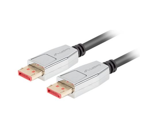 Lanberg CA-DPDP-20CU-0018-BK DisplayPort cable 20 PIN V1.4 1.8m 8K