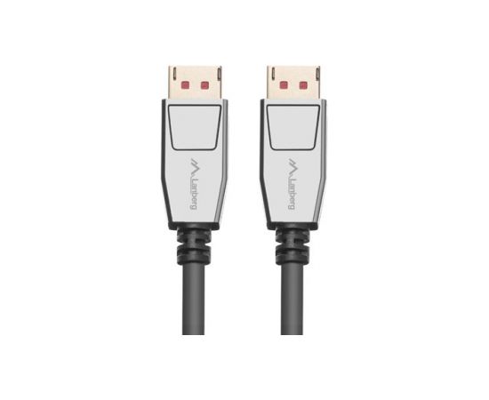 Lanberg CA-DPDP-20CU-0018-BK DisplayPort cable 20 PIN V1.4 1.8m 8K