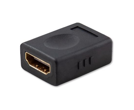 SAVIO HDMI (F) – HDMI (F) – Adapter, straight, barrel CL-111 Black