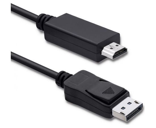 Qoltec 50441 DisplayPort v1.1 male | HDMI male | 4K | 2m