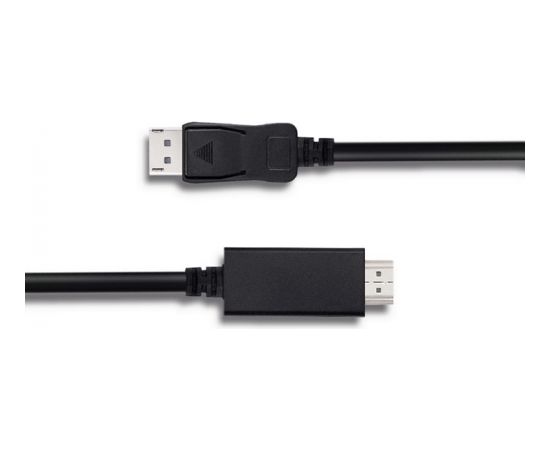 Qoltec 50441 DisplayPort v1.1 male | HDMI male | 4K | 2m