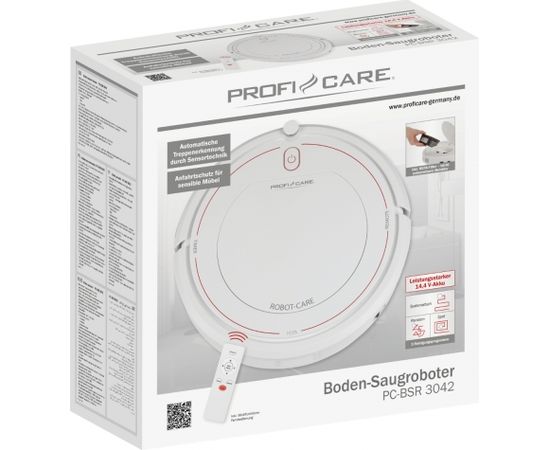 ProfiCare PC-BSR 3042 robot vacuum Bagless White