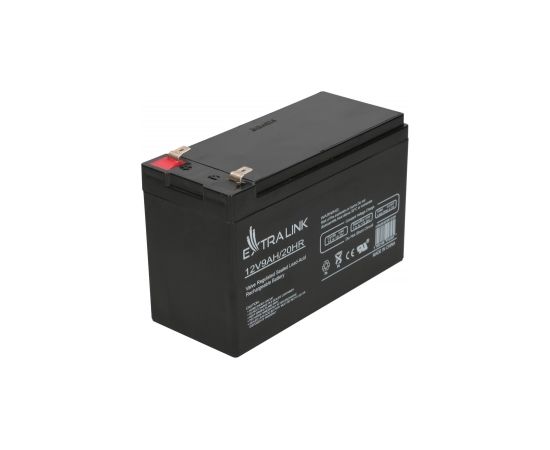 Extralink AKUMULATOR BATTERY ACCUMULATOR AGM 12V 9AH Sealed Lead Acid (VRLA) UPS стабилизаторы напряжения