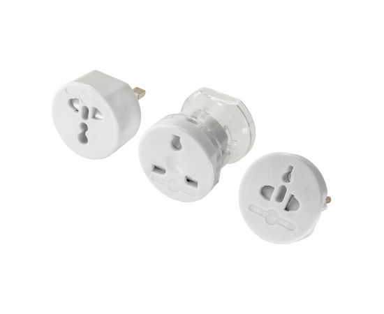 Akyga AK-AD-61 Travel Adapter AC  worldwide white