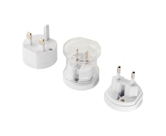 Akyga AK-AD-61 Travel Adapter AC  worldwide white