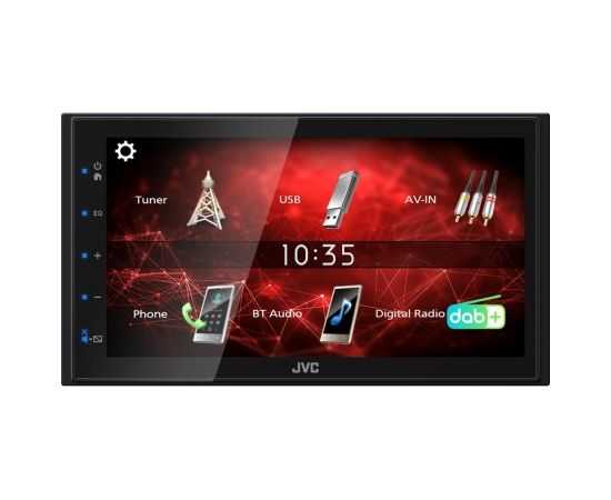 Media Station JVC KW-M27DBT (2 DIN) Bluetooth