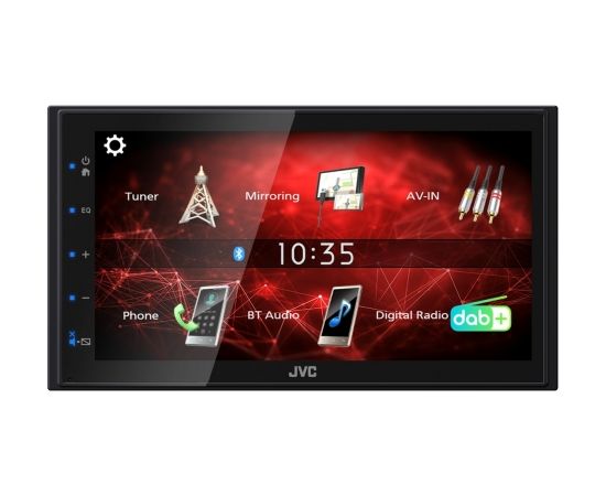 Media Station JVC KW-M27DBT (2 DIN) Bluetooth