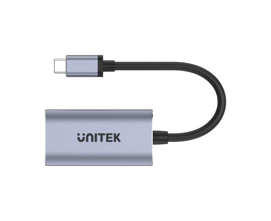 UNITEK ADAPTER USB-C - HDMI 2.1, 8K, ALU, 15CM