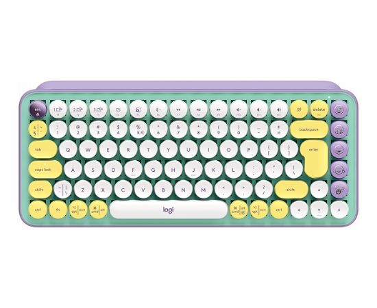 LOGITECH POP Keys Bluetooth Mechanical Keyboard - DAYDREAM MINT - US INT'L